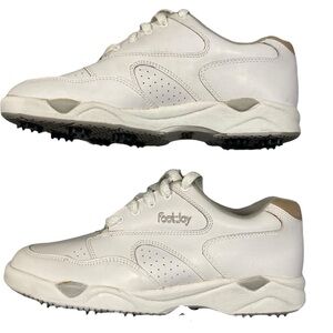 New Footjoy Golf Shoes SoftJoys Cleat  7.5 White 98690
